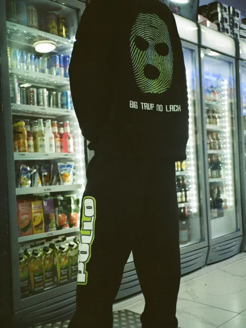 Green "Big Trvp No Lack Hoodie" Back