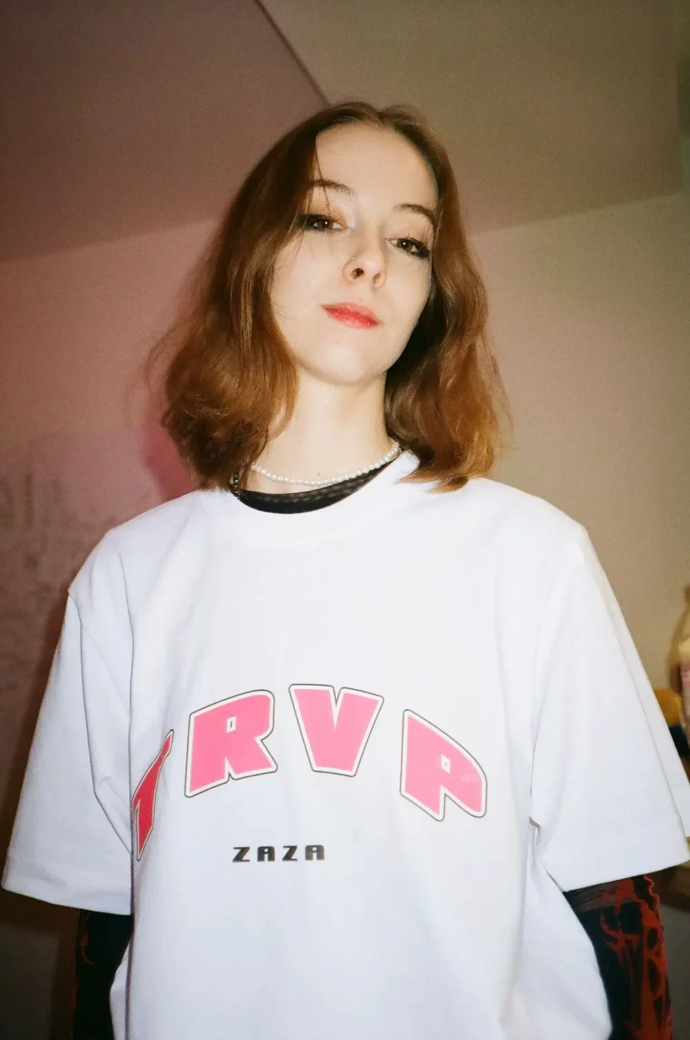 White "Zaza" Tshirt